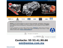 Tablet Screenshot of emisa.com.mx